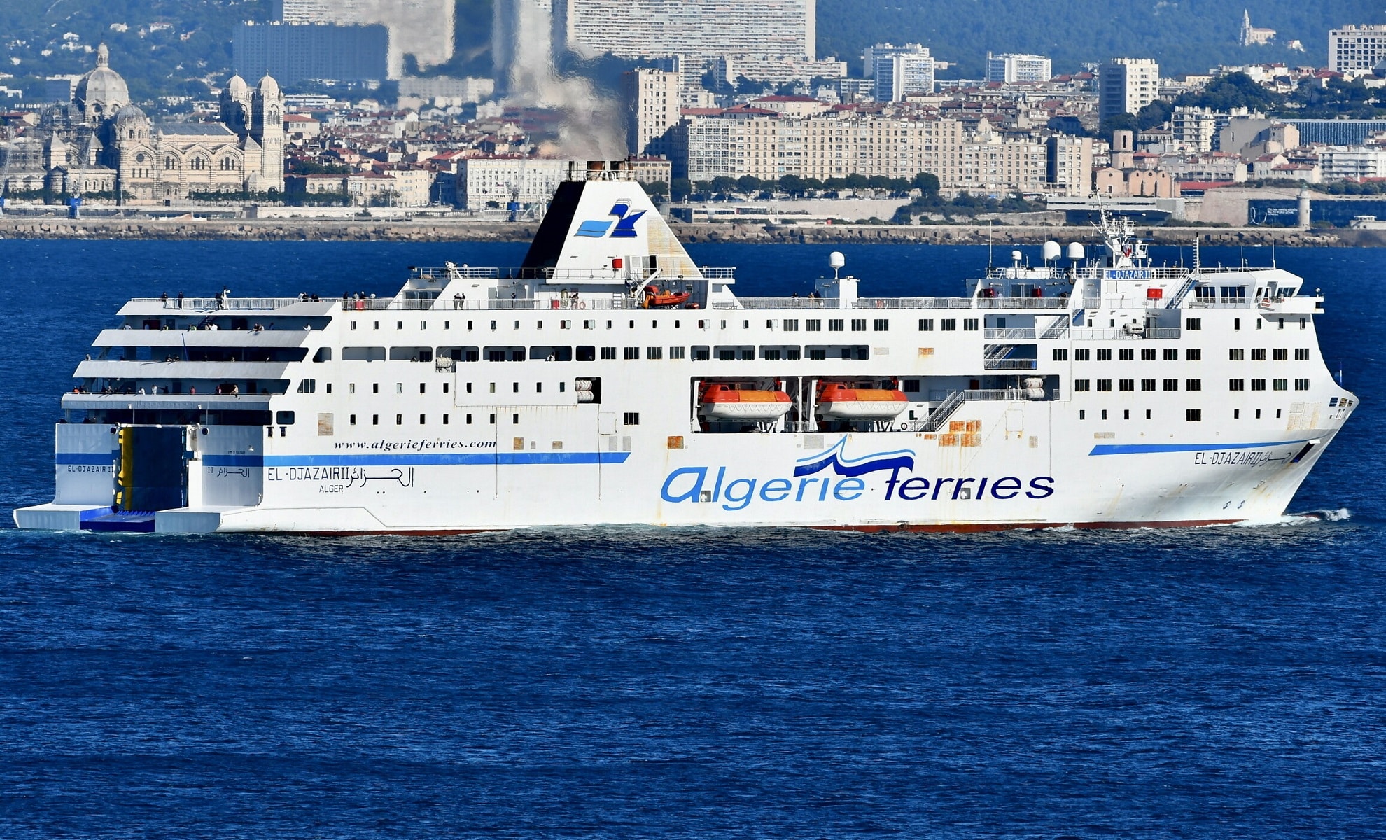 Barcelona to Algiers ferry